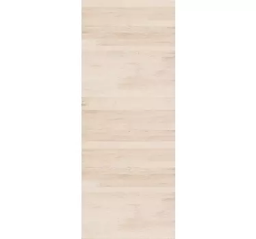 Adesivo per porta legno chiaro crema - TenStickers