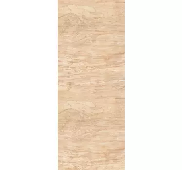 Adesivo per porta effetto legno paglia - TenStickers
