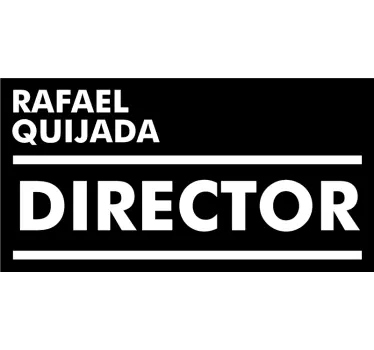 Adesivo porta d'ufficio nome e ruolo - TenStickers