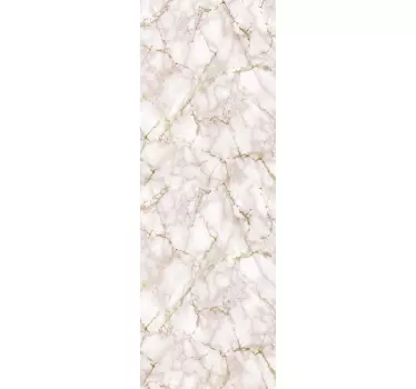 Adesivo frigo effetto marmo rosa - TenStickers