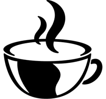 Adesivo bibita tazze di caffè - TenStickers