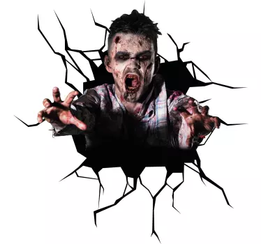 Adesivo murale con zombie - TenStickers