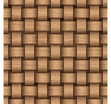 Carta adesiva per mobile legno intrecciato - TenStickers
