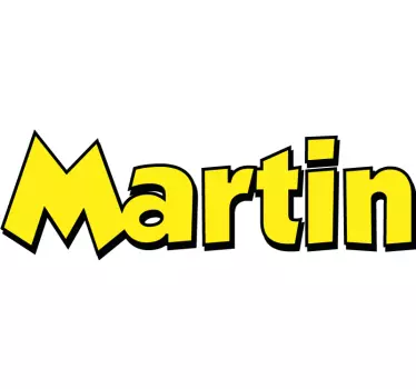 Adesivo per auto lettere di valentino - TenStickers