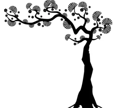 Adesivo albero ventilato - TenStickers