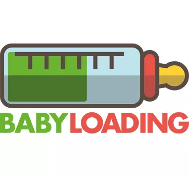 Adesivo baby loading - TenStickers