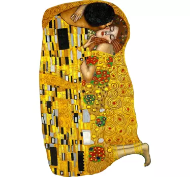 Adesivo Bacio Di Klimt - TenStickers