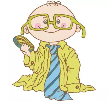Adesivo cameretta travestimento papà - TenStickers