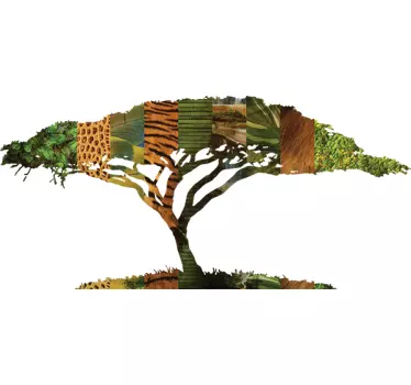 Adesivo murale differenti stili naturali - TenStickers