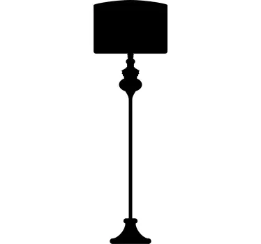 Adesivo decorativo lampada classica - TenStickers