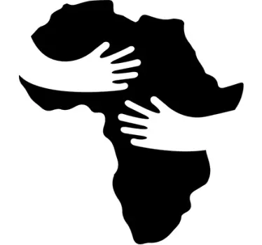 Adesivo decorativo solidale Africa - TenStickers