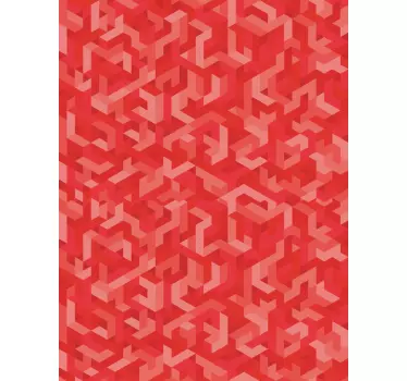 Adesivo geometrico configurazione geometrica intricata - TenStickers