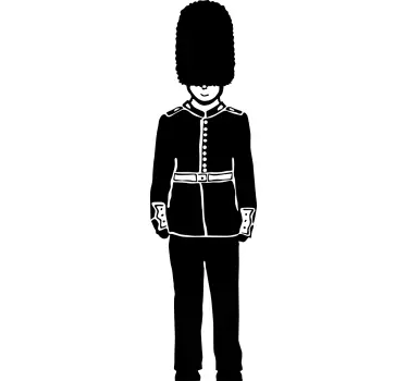 Adesivo Guardia Reale - TenStickers
