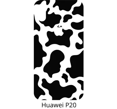 Adesivo huawei motivo maculato cow - TenStickers