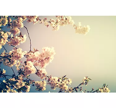 Adesivo per pc fiore primavera - TenStickers