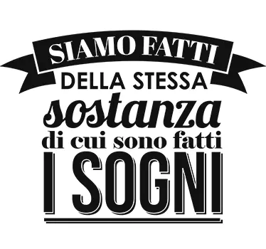 Adesivo murale  sostanza di sogni - TenStickers