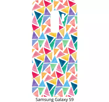 Adesivo per telefono mosaico acquerello - TenStickers