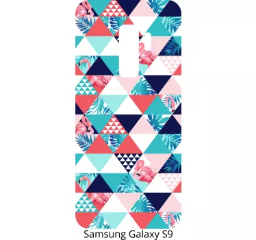 Adesivo per telefono tropicale e floreale - TenStickers