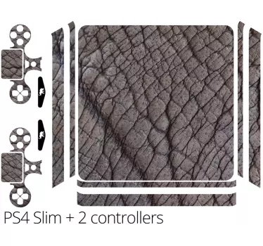 Adesivo ps4 motivo superficie crepata - TenStickers