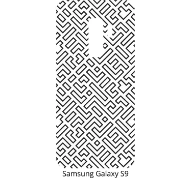 Adesivo Samsung modello del labirinto - TenStickers