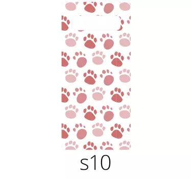 Adesivo Samsung modello di impronta di zampa - TenStickers
