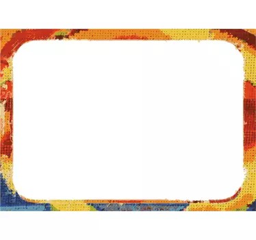 Cornice adesiva texture colori - TenStickers