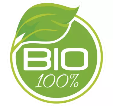 Etichetta adesiva bio 100% - TenStickers