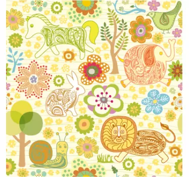 Pellicola adesiva infantile natura - TenStickers