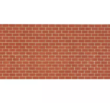 Pellicola adesiva muro a mattoni - TenStickers