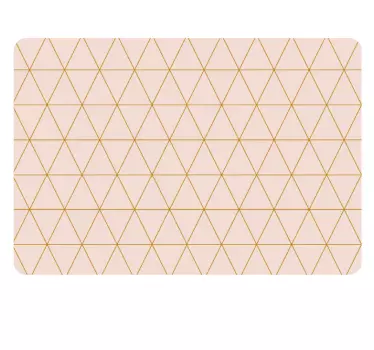 Decorazione adesiva per pareti texture rosa e dorato - TenStickers