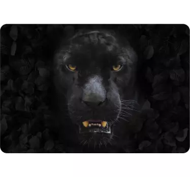 Adesivo pc pantera feroce - TenStickers