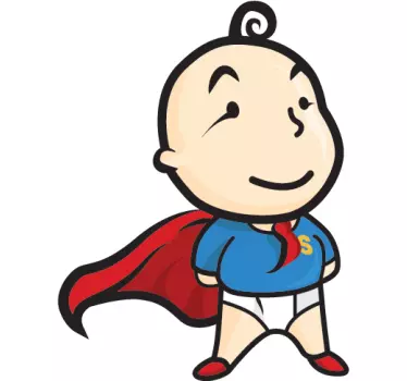 Sticker bambini super tenviniño - TenStickers