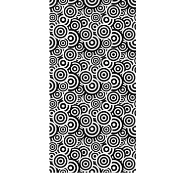 Sticker decorativo box doccia tondi - TenStickers