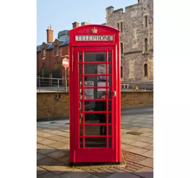 Sticker decorativo cabina Londra - TenStickers