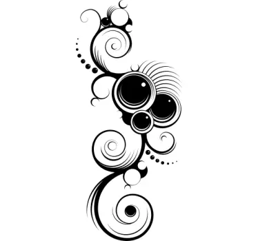 Sticker decorativo fantasia ornamentale - TenStickers