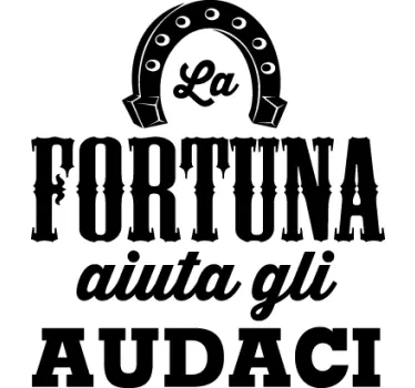 Sticker decorativo la fortuna - TenStickers