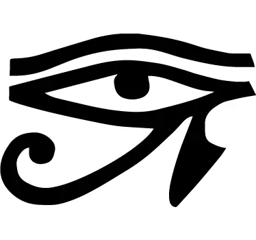 Sticker decorativo Occhio di Horus - TenStickers