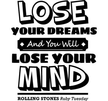 Sticker decorativo Ruby Tuesday - TenStickers