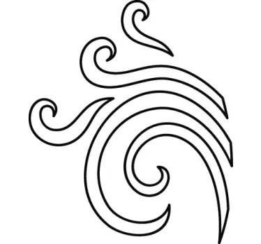 Sticker decorativo vento - TenStickers