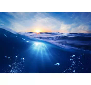 Adesivo box doccia immersione acqua - TenStickers