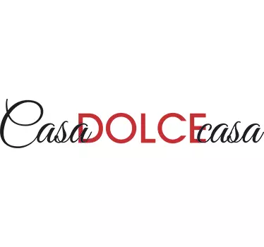 Wall sticker Casa Dolce Casa - TenStickers