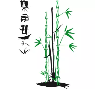 Adesivo murale orientale - TenStickers