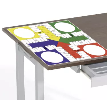 Carta adesiva per mobile il gioco del Pachisi - TenStickers