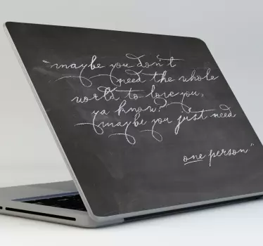 Adesivi lavagna laptop - TenStickers