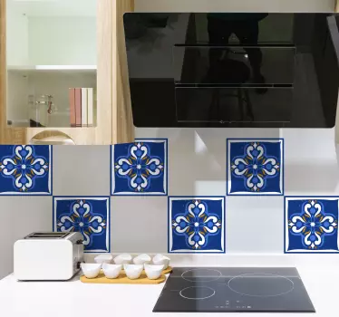 Adesivi murali con fiori eleganti - TenStickers