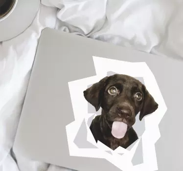 Adesivo 3d che esce dalla parete - TenStickers