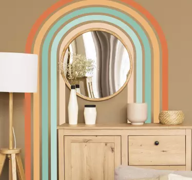 Adesivo arco arcobaleno - TenStickers