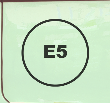 Adesivo auto Diesel e5 - TenStickers