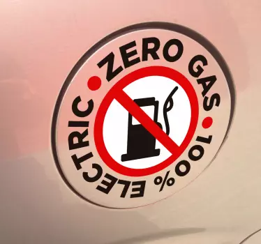 Adesivo auto ecologica EN - TenStickers