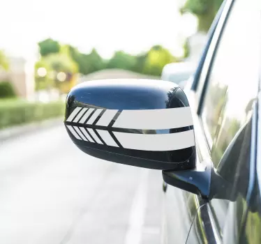 Adesivo per auto retrovisore - TenStickers